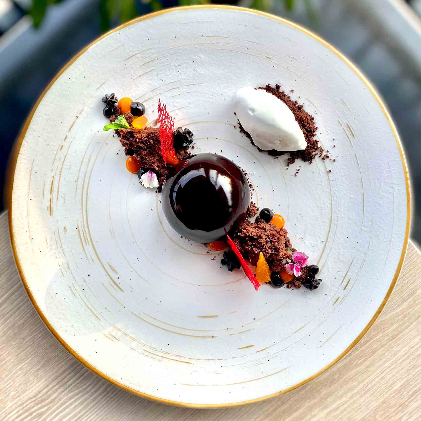Assiette dessert