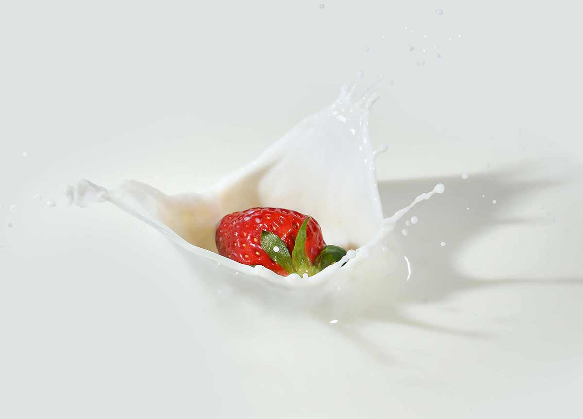 Yaourt à la fraise